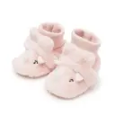 Sherick Fredermen Baby Dinosaur Bootie - Baby Pink