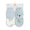 Piccolo 4PR Anti-Scratch Mittens - Blue