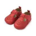 Sherick Fredermen (Gloria) Crystal Laser T-Bar Infant Shoe - Red