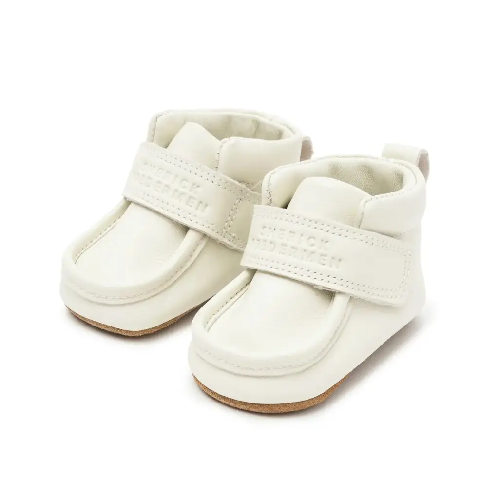 Sherick Fredermen Baby Crib Bootie - White (0-6M)