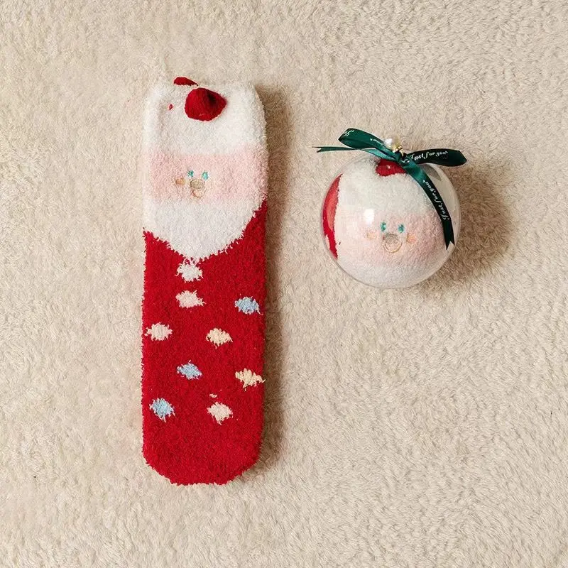 Christmas Socks Gift Ball 2-4T 0101