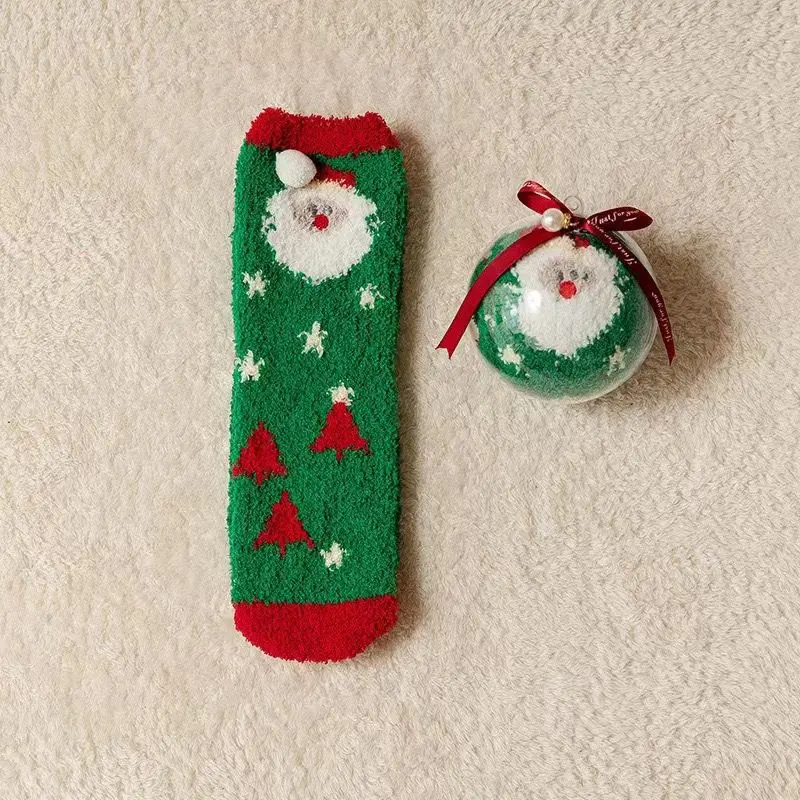 Christmas Socks Gift Ball 2-4T 0102