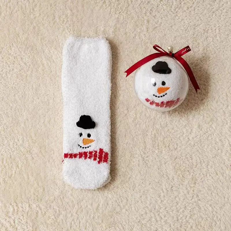 Christmas Socks Gift Ball 2-4T 0105
