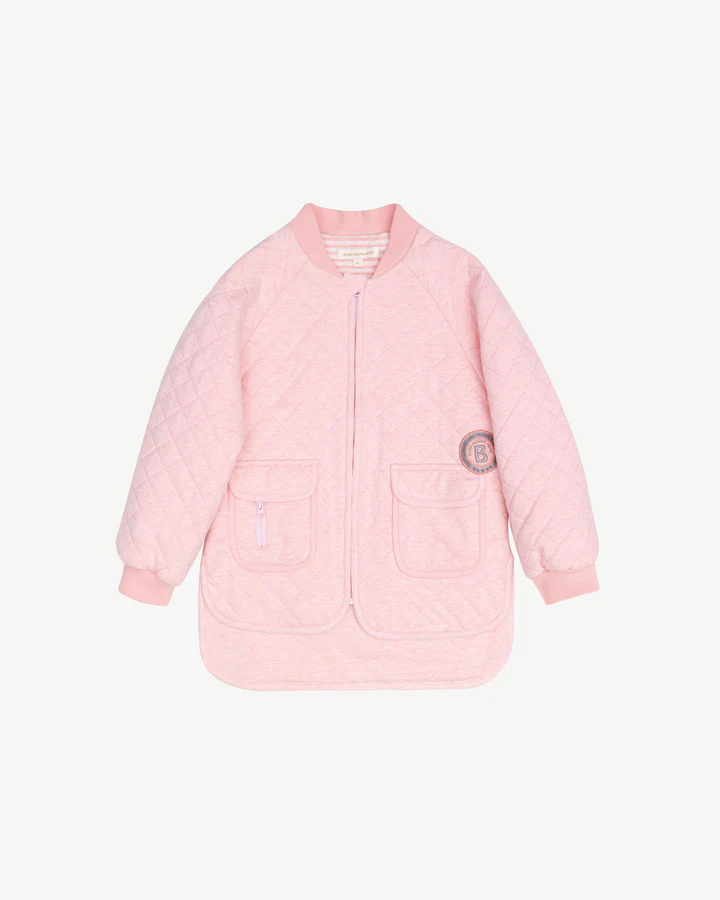 Blara Organic House Stylish Padded Jacket - Melon Pink