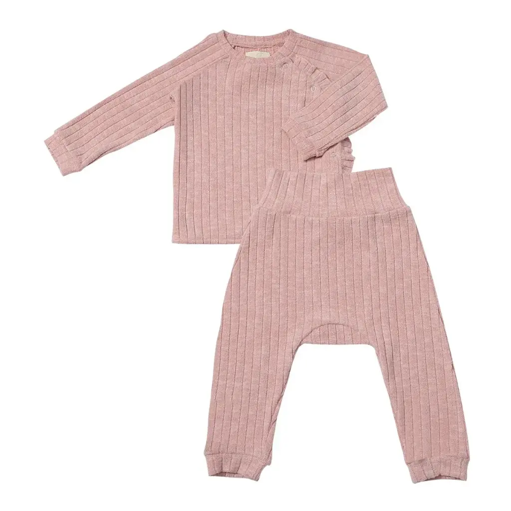 Vignette Fia 2 Piece Set V1515A - Pink (0-3M)