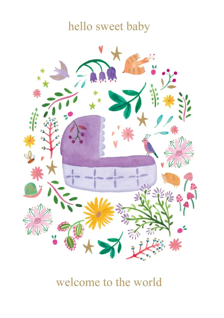 Incognito Greeting Cards Baby Shower ROG-GCN500