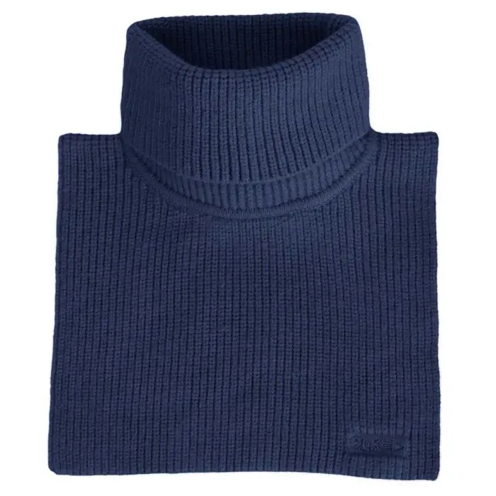 Calikids Collared Knit Neck Warmer - Blue