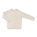Silkberry Baby Bamboo Fleece Sweatshirt   (Moonbeam) 4565