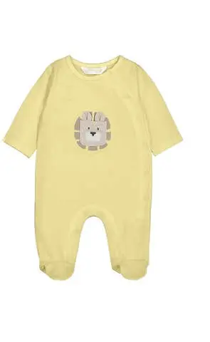 Mayoral Long Onesie 1720 - Yellow (0-1M)