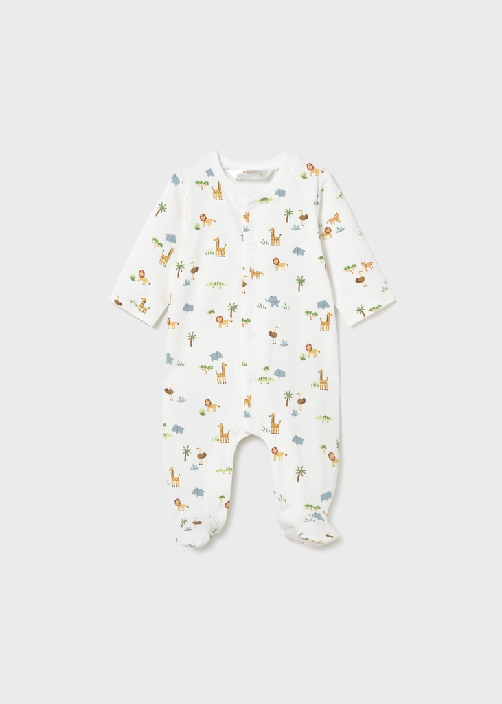 Mayoral Long Onesie 1720 - White (0-1M)