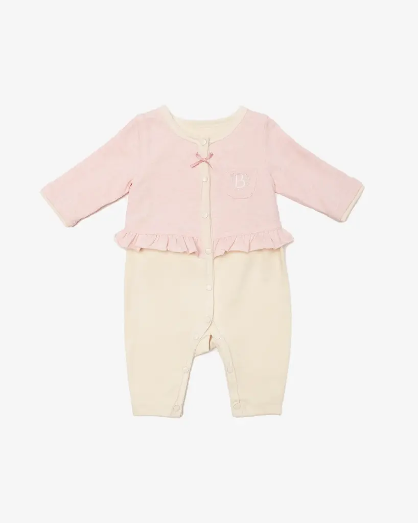 Blara Organic House Two-in-one Romper (0-1M)