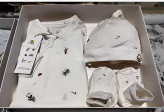 Blara Organic House Newborn Gift Bundle - Floral Garden  