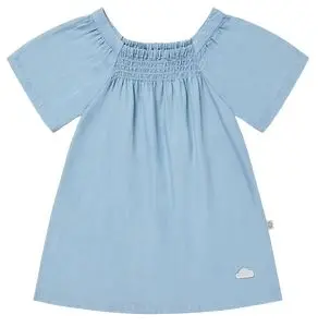 Nest Petite Revery Dress - Chambray Denim (18-24M)