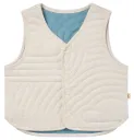 Nest Petite Revery Quilted Reversible Vest - Nimbus Cloud