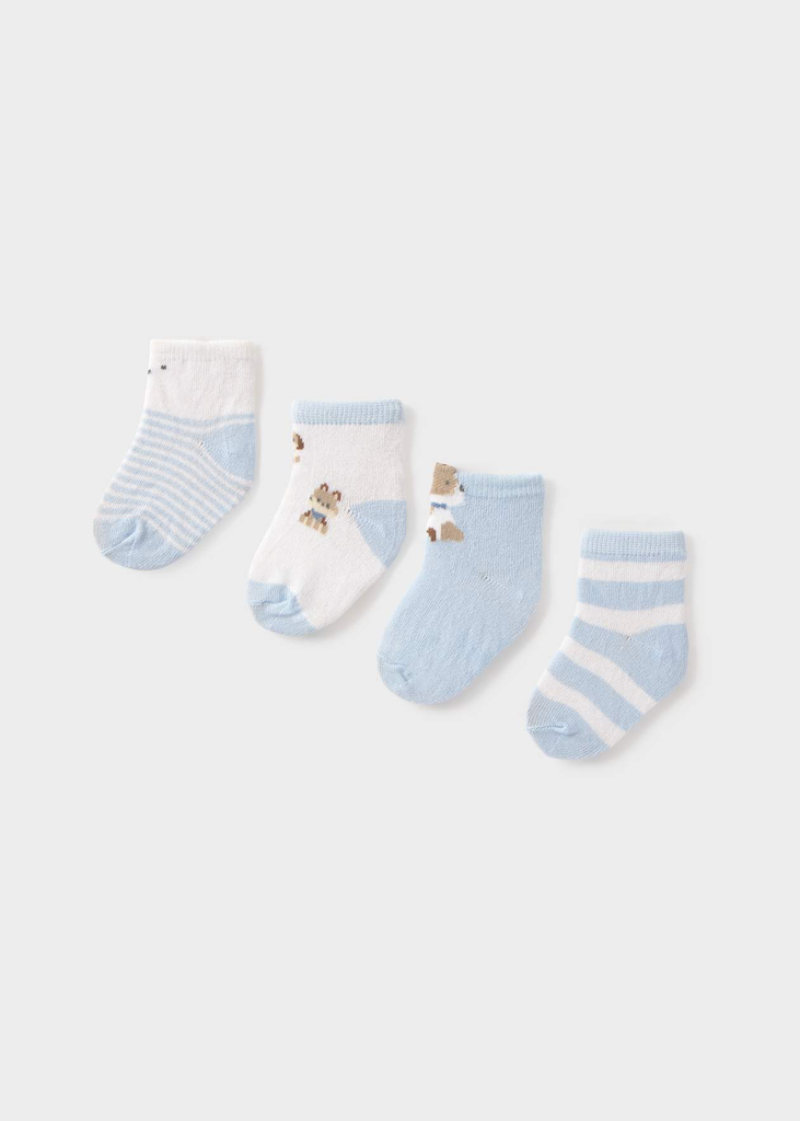 Mayoral Socks 6pc Set 9054 - Blue