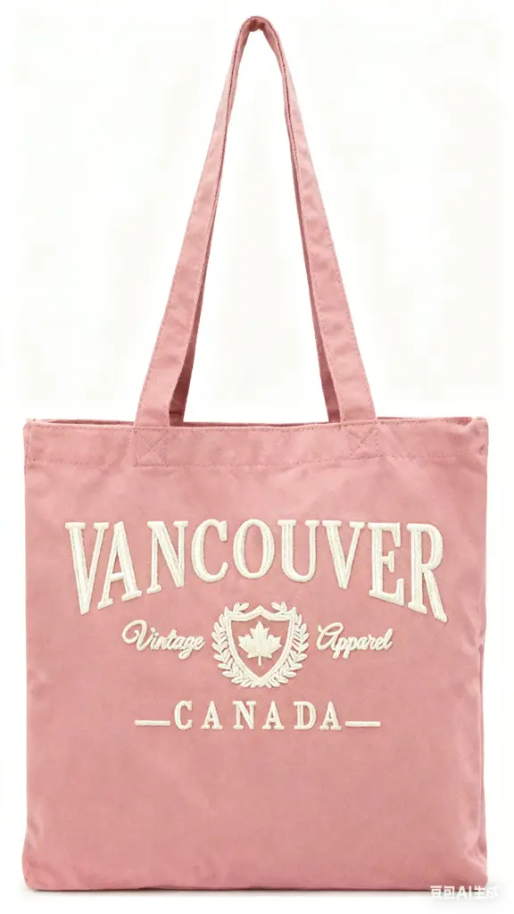 Attraction Tote Bag With Pocket - Rose