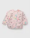 Loulou Lollipop Long Sleeve Bib - Unicorn Ballet