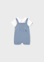 Mayoral  Knit Dungaree Sand Bodysuits 1609