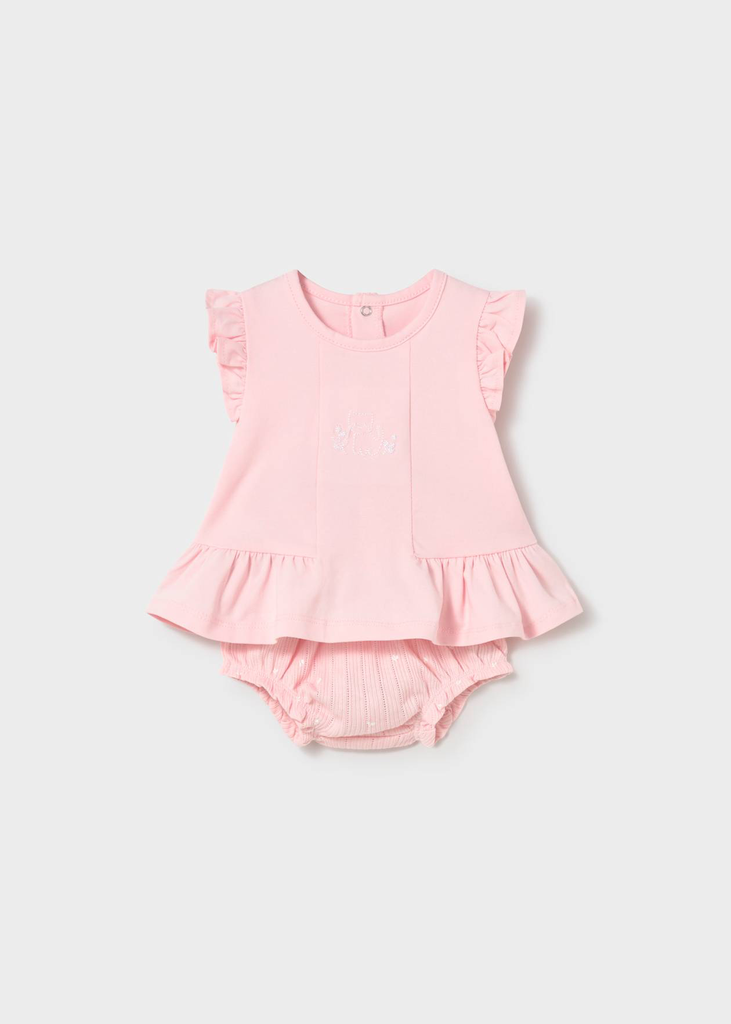 Mayoral Knit 2pc Set - 1639 - Pink Rose