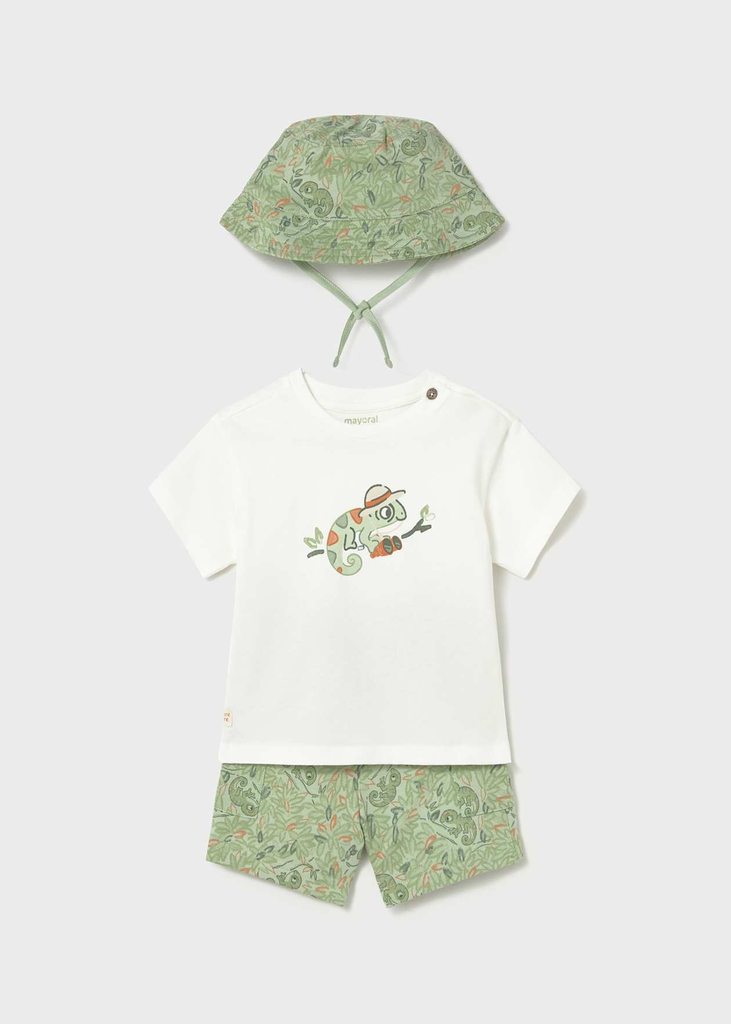 Mayoral Knit Set With Bucket Hat 1667 (6M)