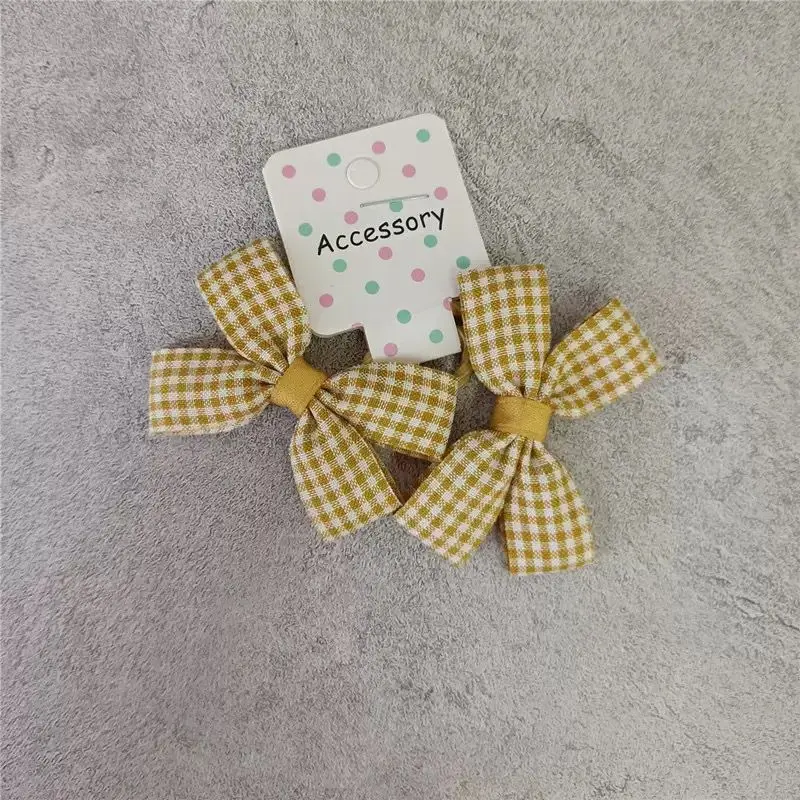 In Pink Hair Tie Handmade 2pc - 2678