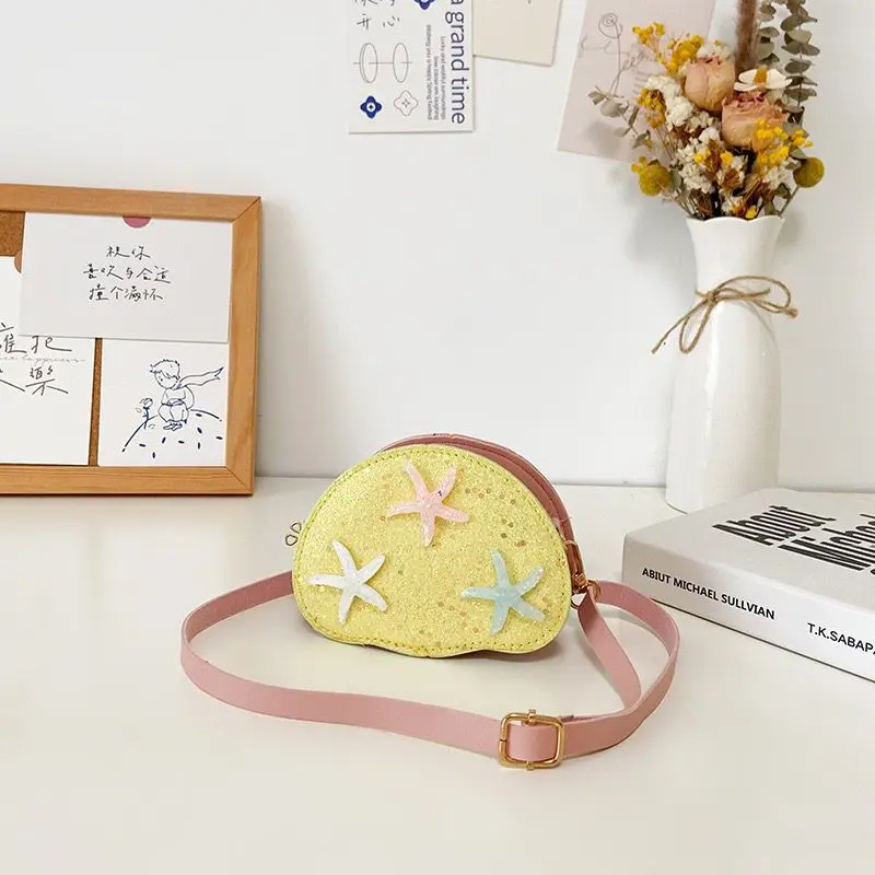 Crossbody Purse Star Fish 1588 - Yellow