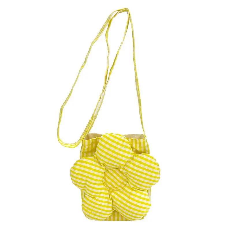 Crossbody Purse Flower 3652 - Yellow