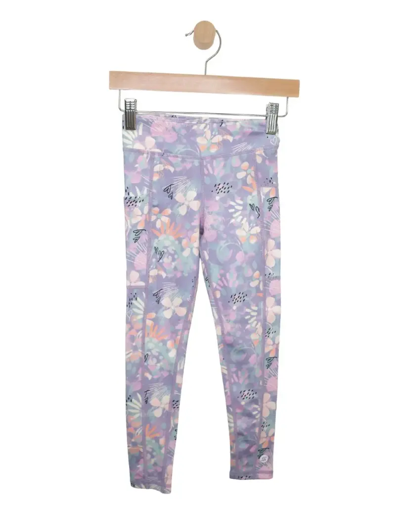 MID - Legging Purple 2081 - AOP (2-3Y)