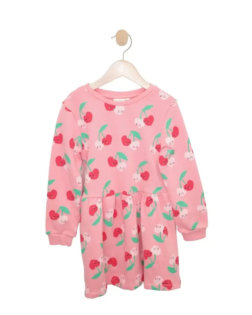 MID Dress 2143 - Pink  (2-3Y)