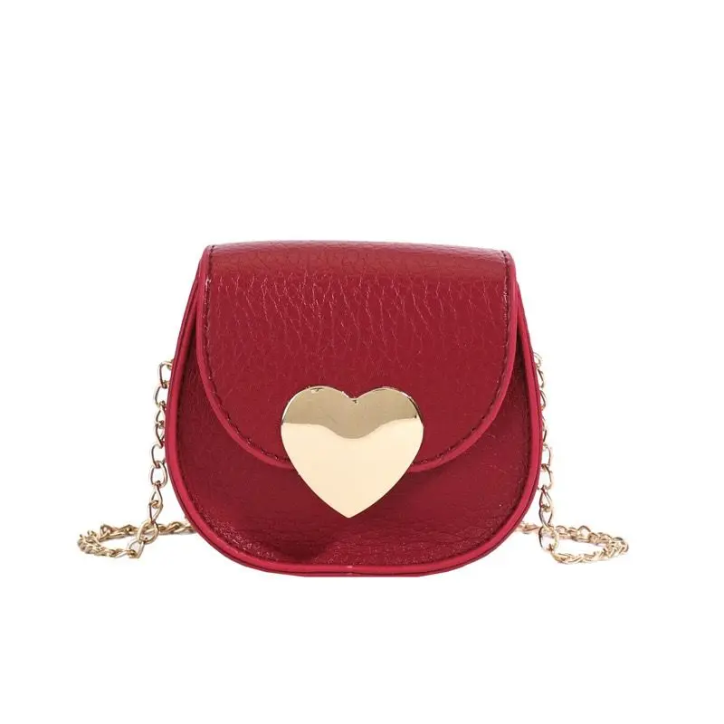 Crossbody Purse Heart 2653 - Red