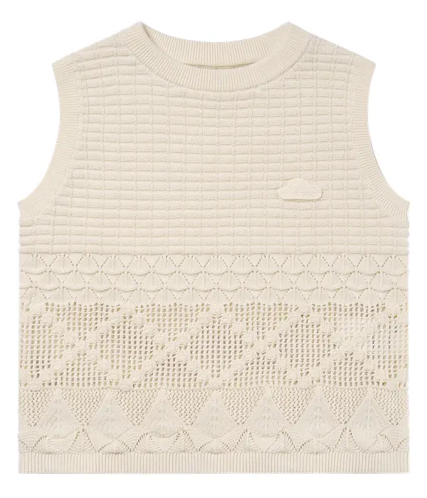 Nest Petite Revery Knit Vest - Jet Stream