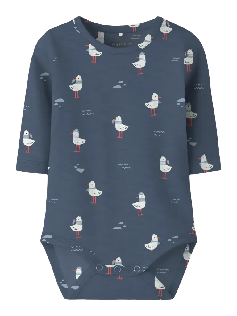 Name It Bodysuit - Vintage Indigo