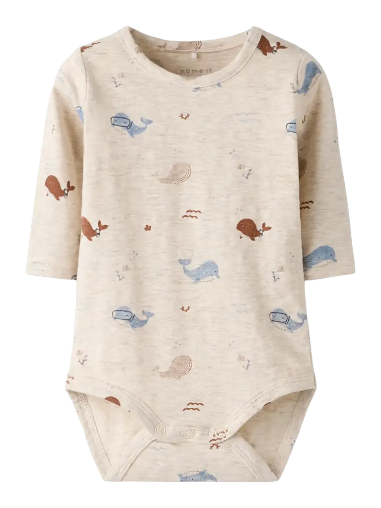 Name It Bodysuit - Peyote Melange (NB)