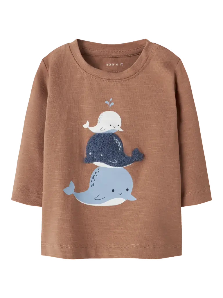 Name It T-Shirt Mocha Mousse