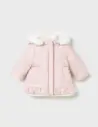 Mayoral  Reversible Coat  2404 - Baby Rose