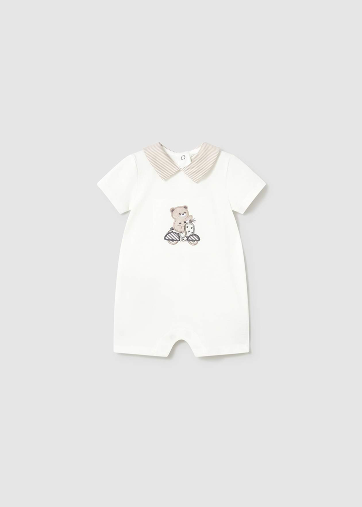 Mayoral Bodysuit 1pc 1715 - 92 Natural Bear White
