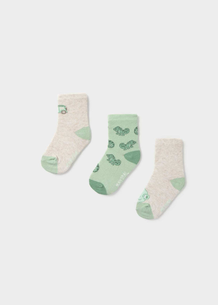 Mayoral 3 Socks Set 10137 - Matcha (6M)