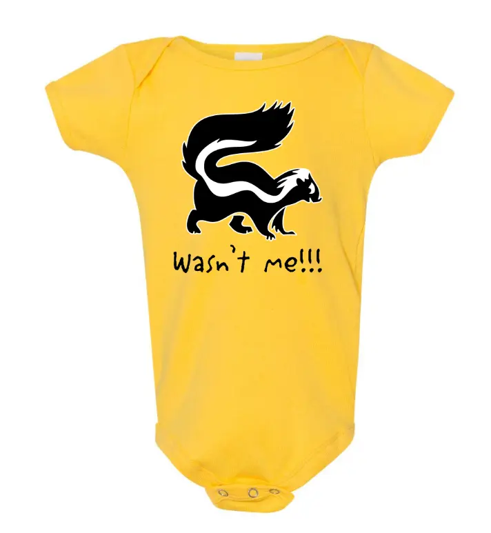 GGS Onesie - Wasn't Me - Yellow (6M)