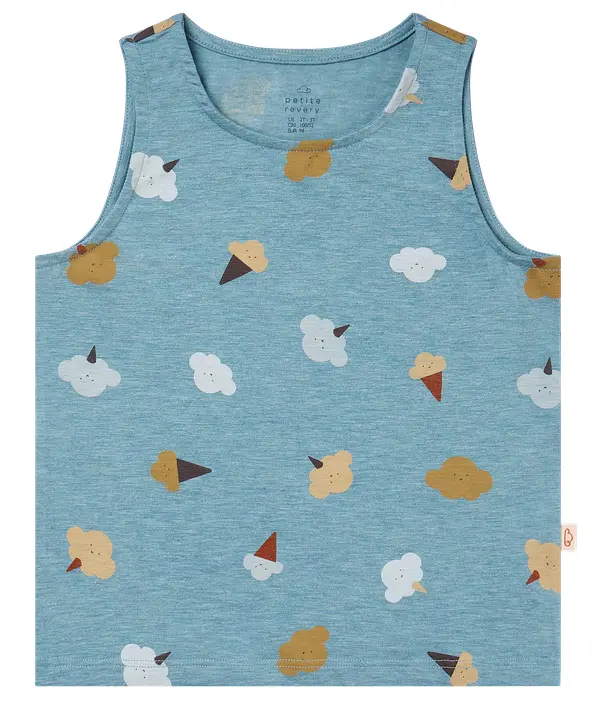 Nest Petite Revery Tank Top - Cloudy Cottoncandy (18-24M)