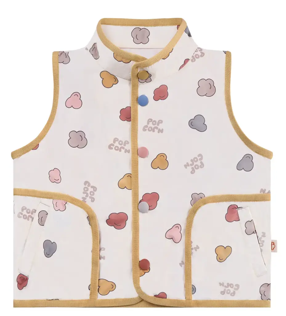 Nest Petite Revery Recycled Nylon Vest - Popclouds (18-24M)