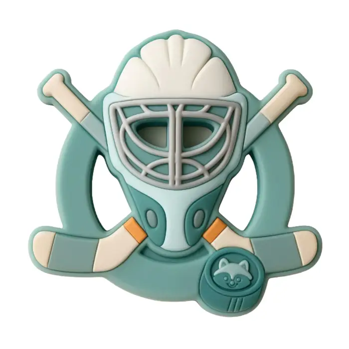 Loulou Lollipop Teether Single - Hockey Helmet