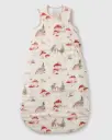 Loulou Lollipop Muslin Lightweight Sleep Bag - Forest Families (0.5 Tog)