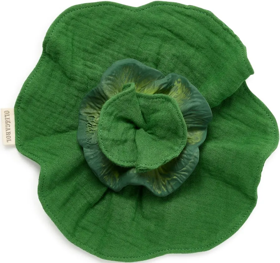 Oli & Carol Mini Doudou Teether - Kale