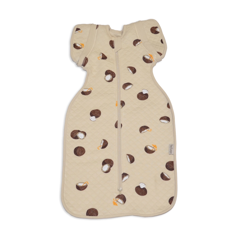 Silkberry Baby Bamboo Newborn Cocoon Sack 1Tog - Coconut Print (NB)