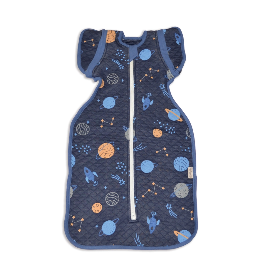 Silkberry Baby Bamboo Newborn Cocoon Sack 1Tog - Lost in Space Print (NB)