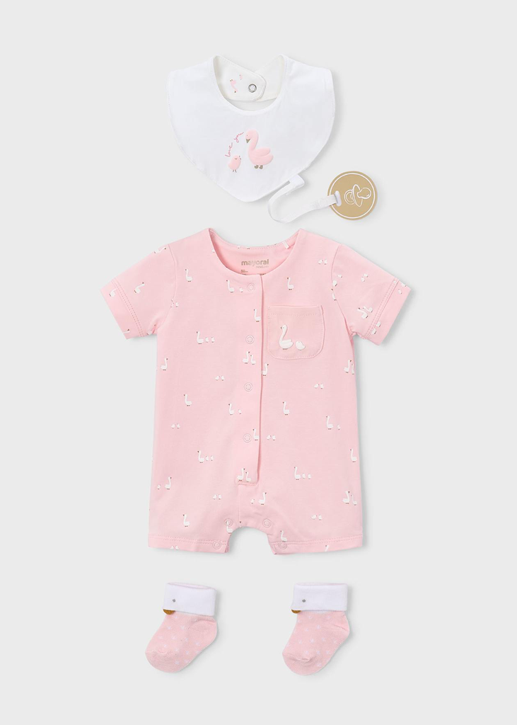Mayoral Short Pajama Gift Set 1727 - Pink
