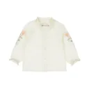 Dirkje Girls' Long-sleeved Shirt - Sand