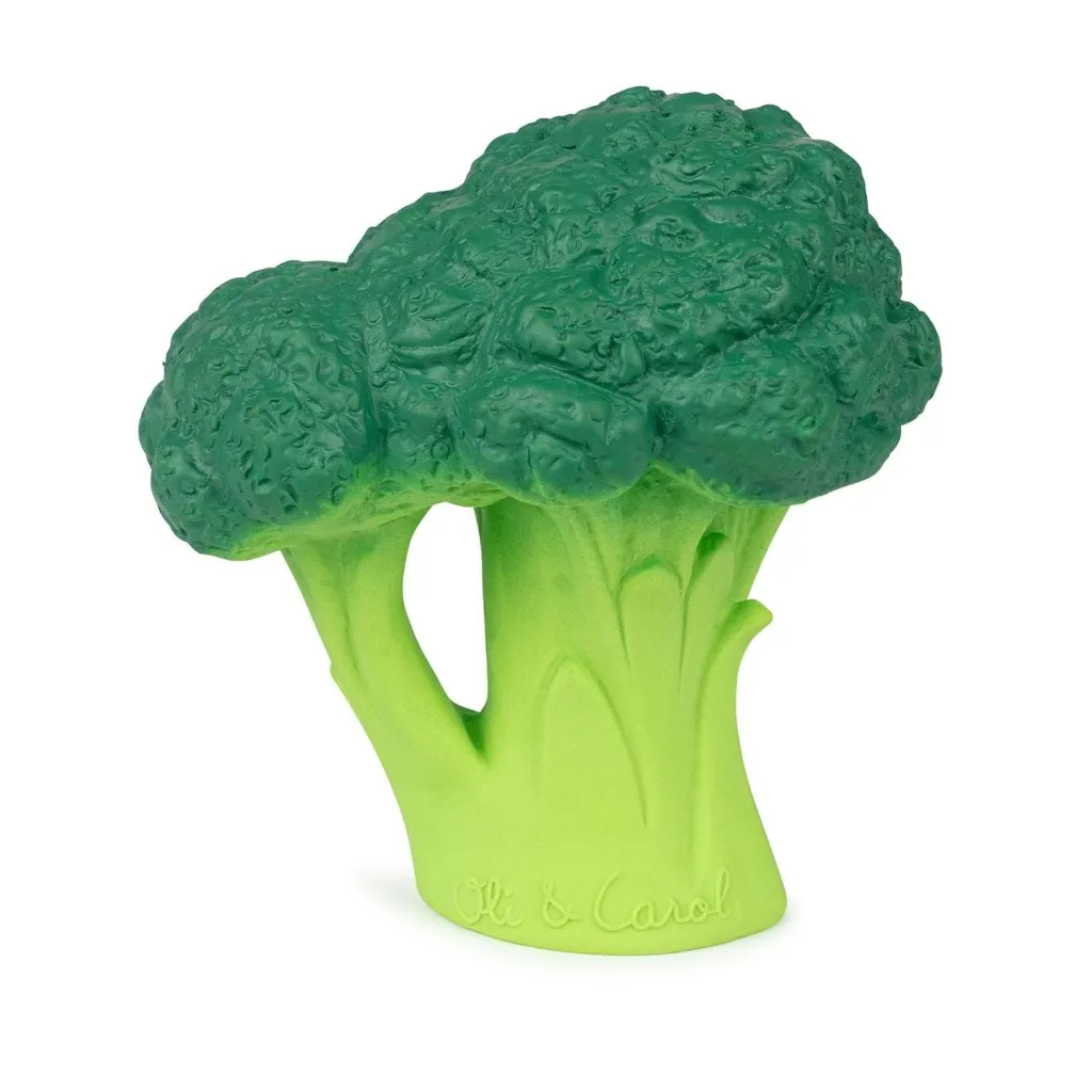 Oli & Carol Baby Teether - Brucy the Broccoli