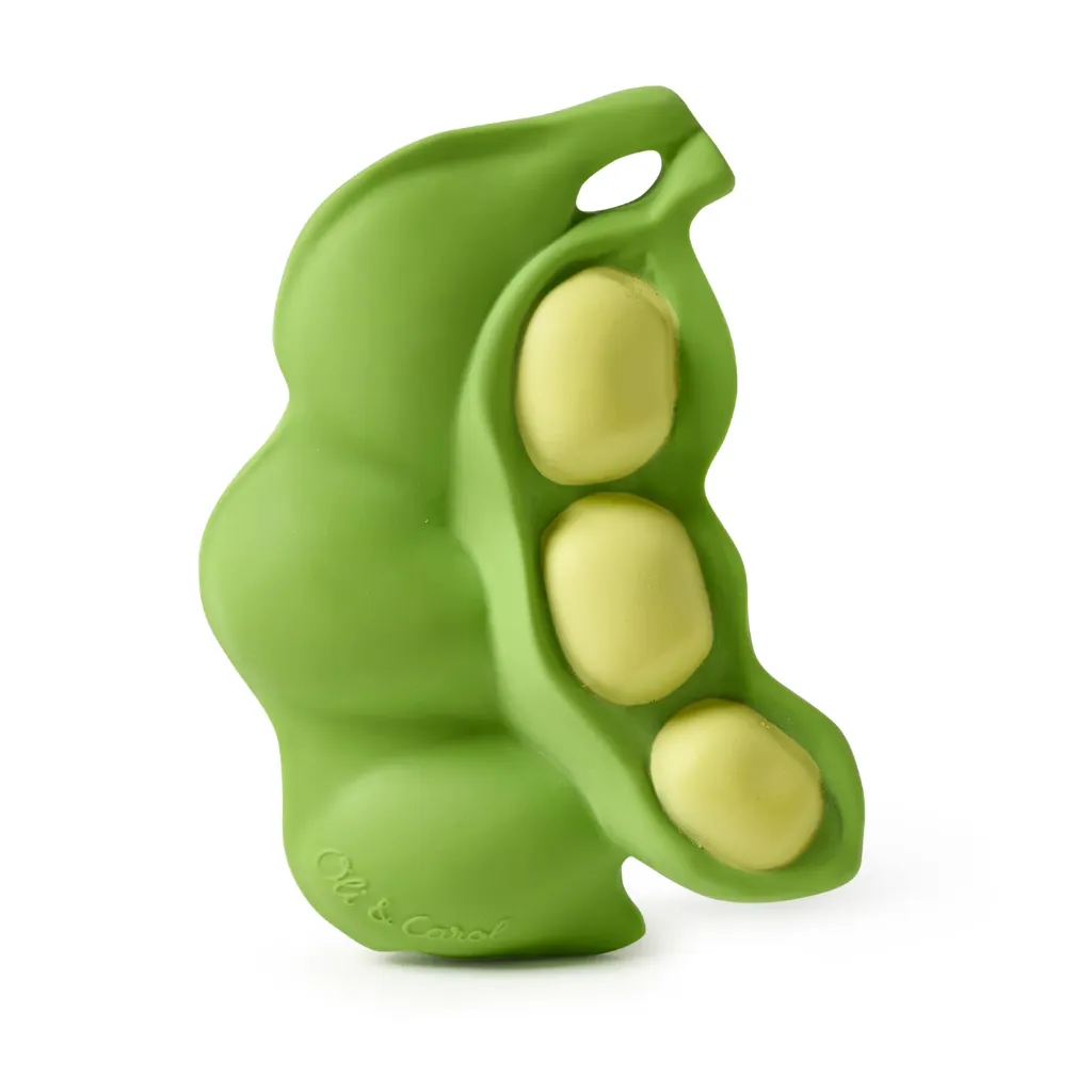 Oli & Carol Baby Teether - Keiko the Edamame