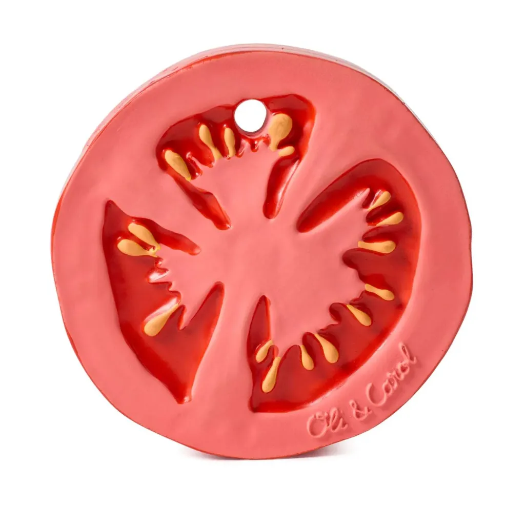 Oli & Carol Baby Teether - Renato the Tomato